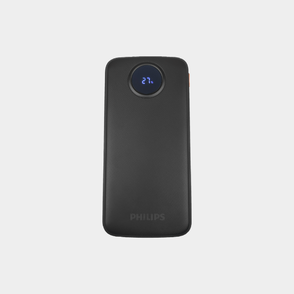 PHILIPS POWER BANK 22.5W DIGITAL DISPLAY 10000MAH DLP 7712CB/70 BLACK